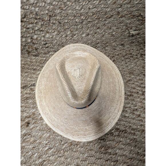 Sunshine Tienda Navy and Orange Palm Sun Hat Handmade Size XXS Auburn GameDay main image 12